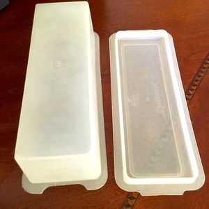 Vintage Tupperware Butter Dish Keeper with lid